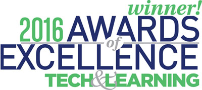 AceReader - Tech & Learning 2016 Awards of Excellence winner!